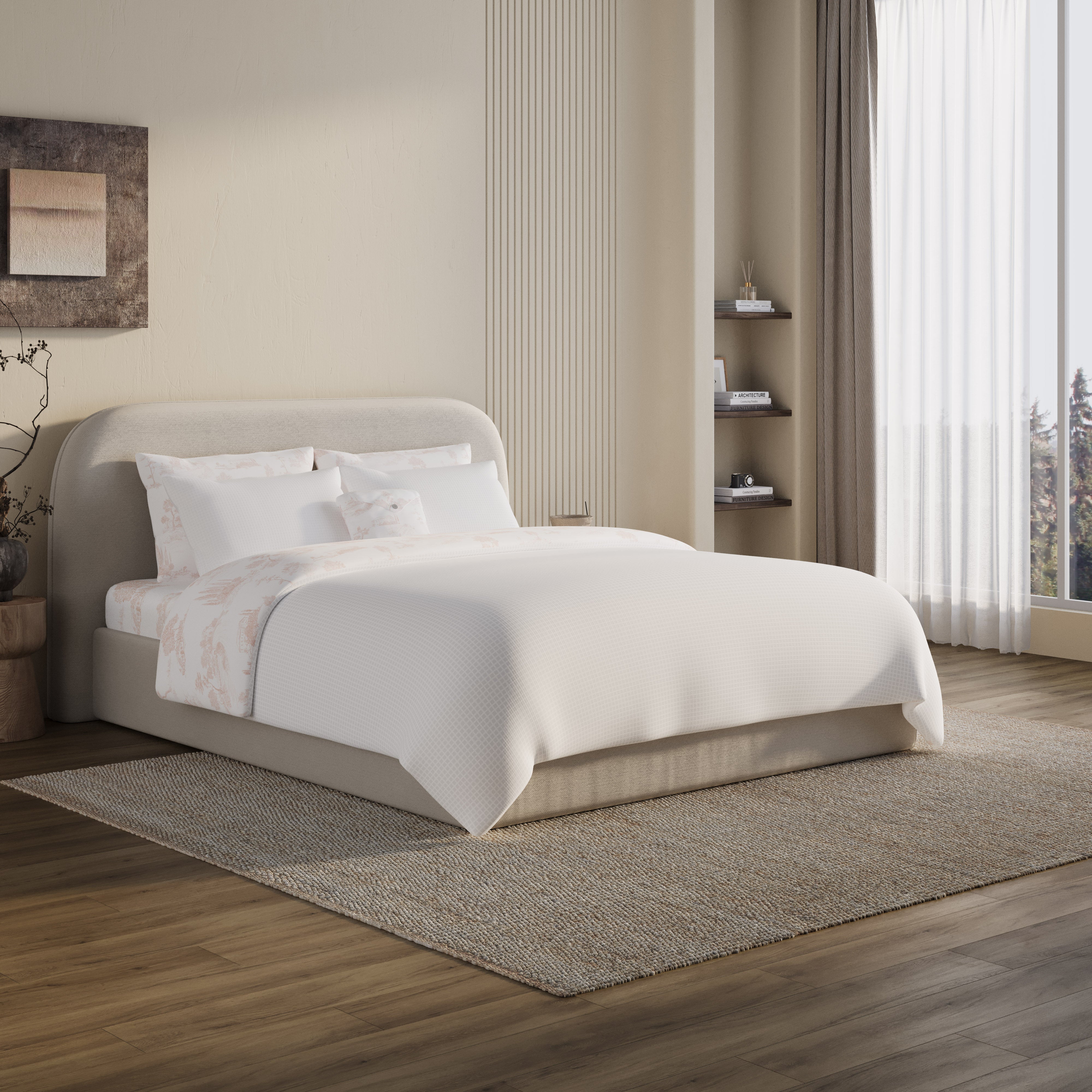 The Paris (Peach) Single Bed