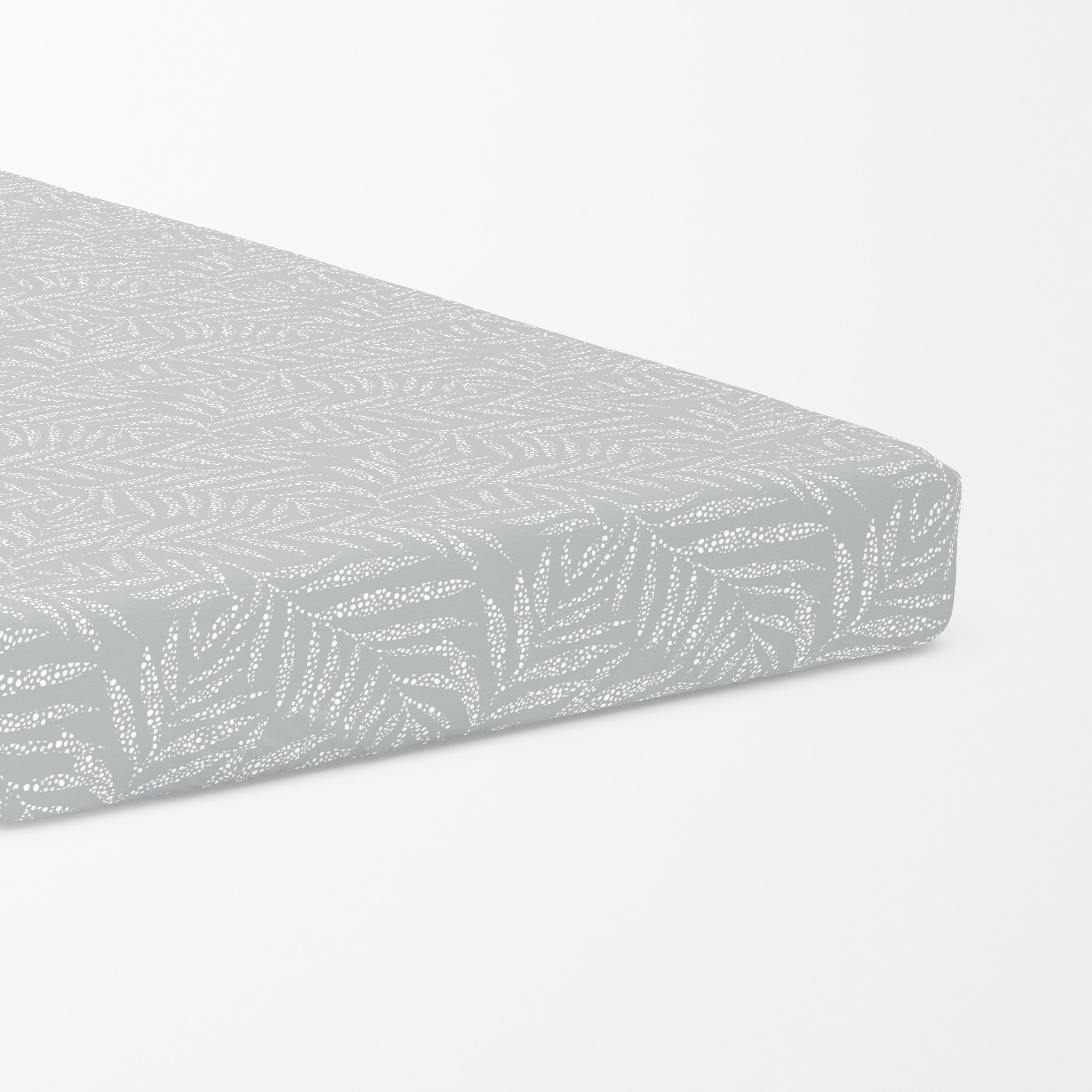 The Maui (Fog) Single Fitted Sheet