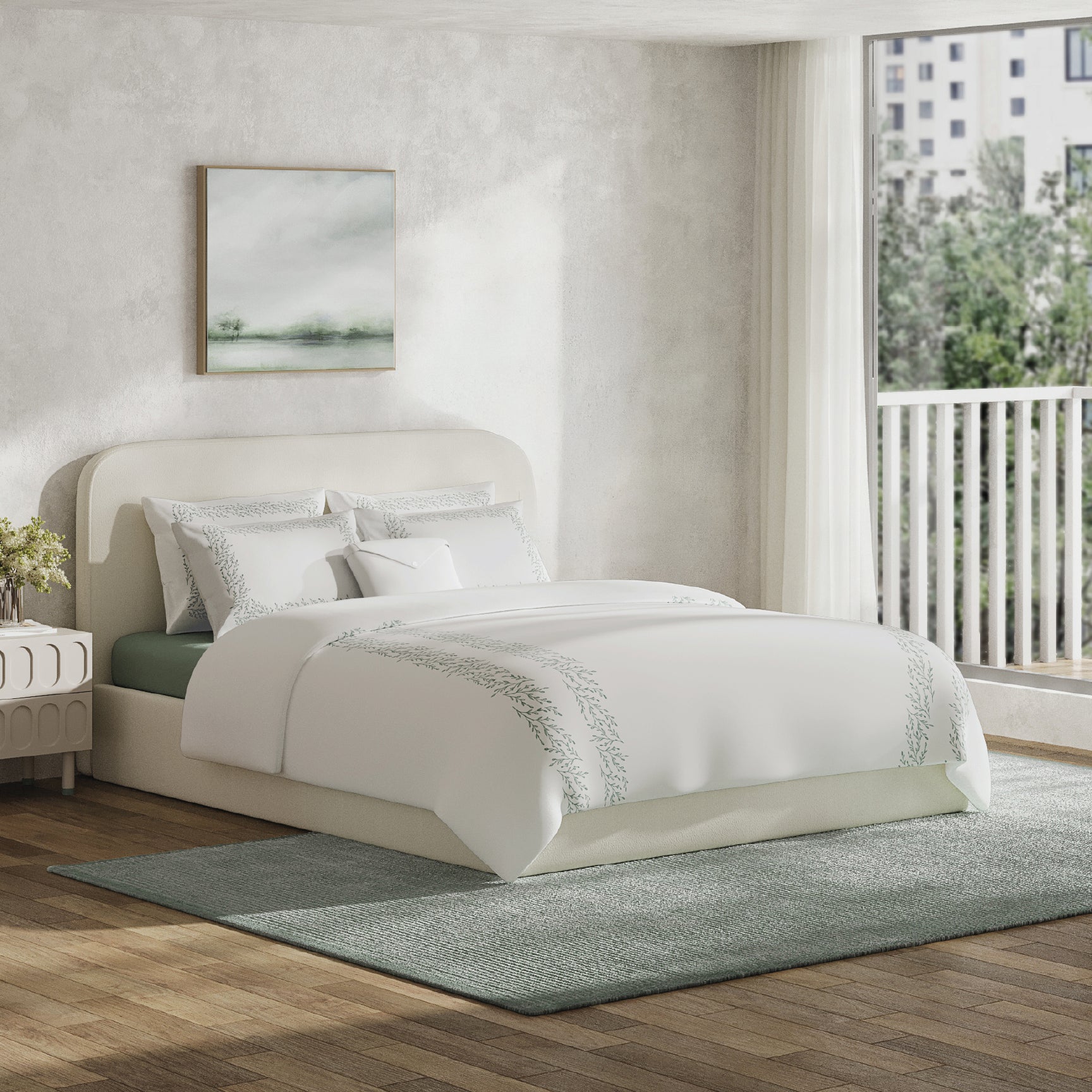 The Adeline (Sage) Single Bed