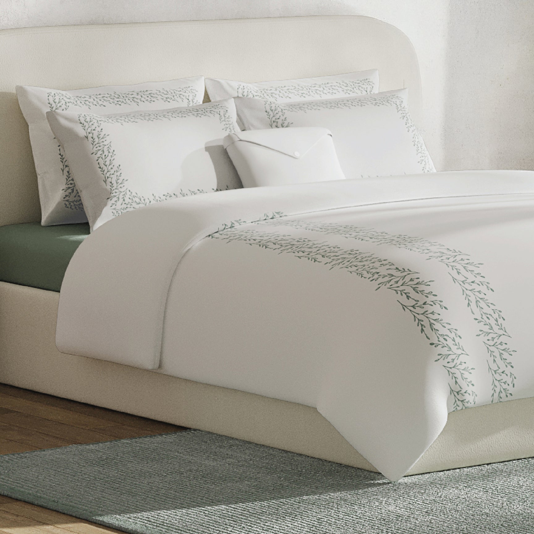 The Adeline (Sage) Single Bed