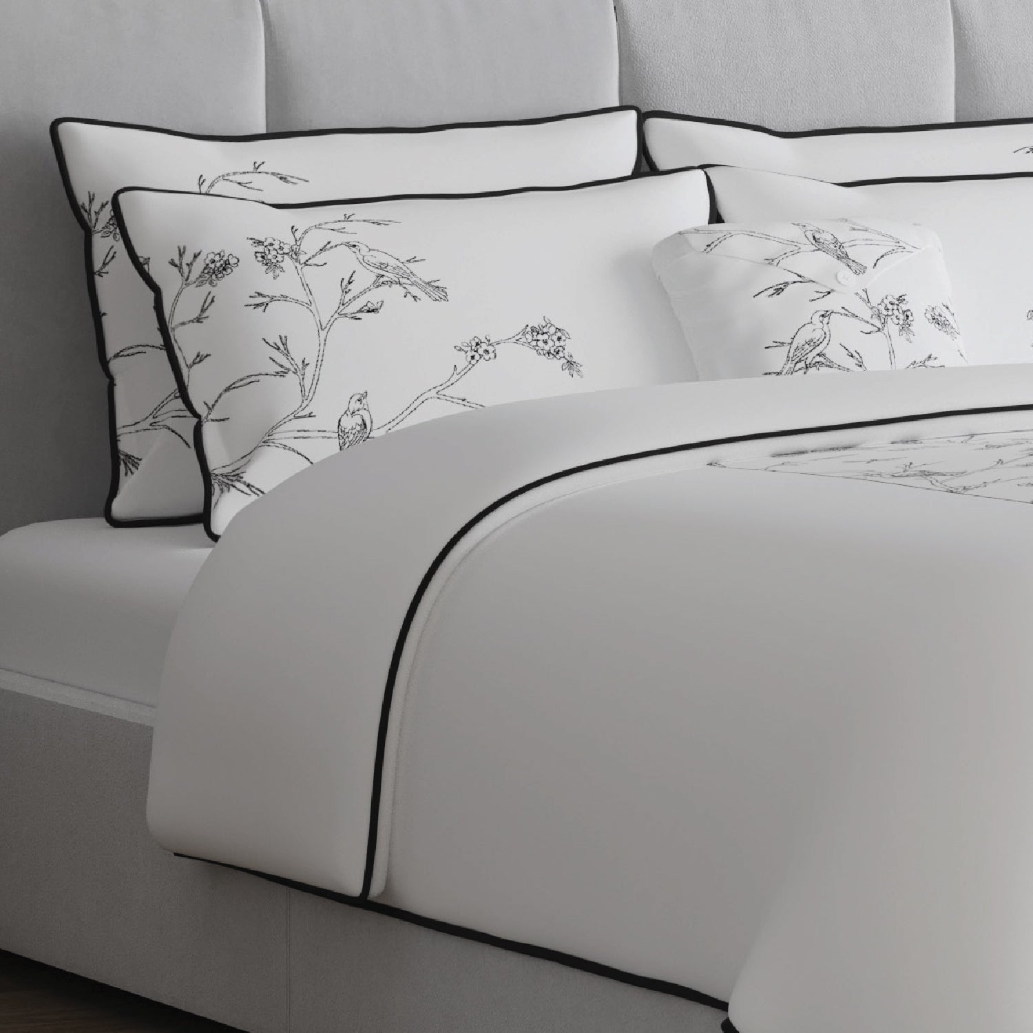 The Woodstock (Charcoal) Single Bed