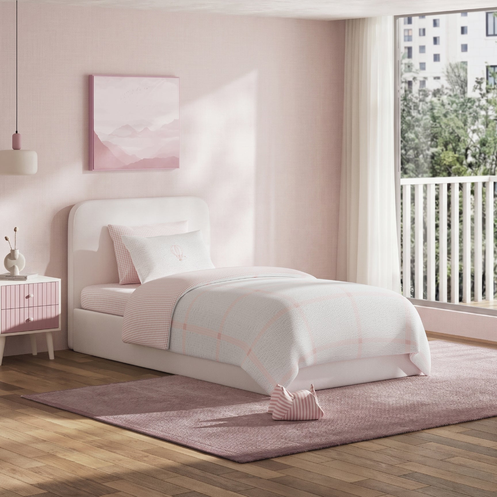 The Emma (Tea Rose) Single Bed