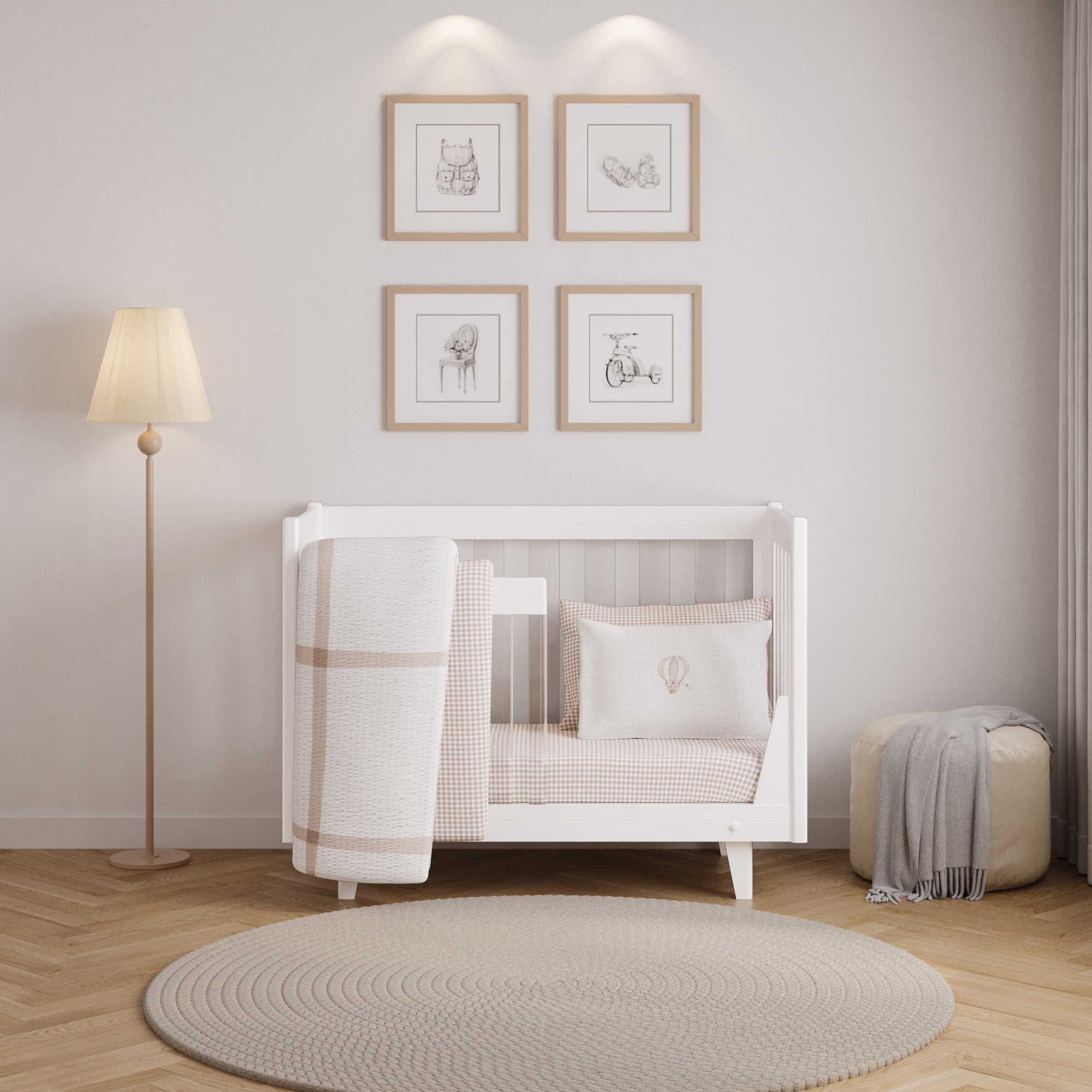 The Emma (Biscuit) Single Bed