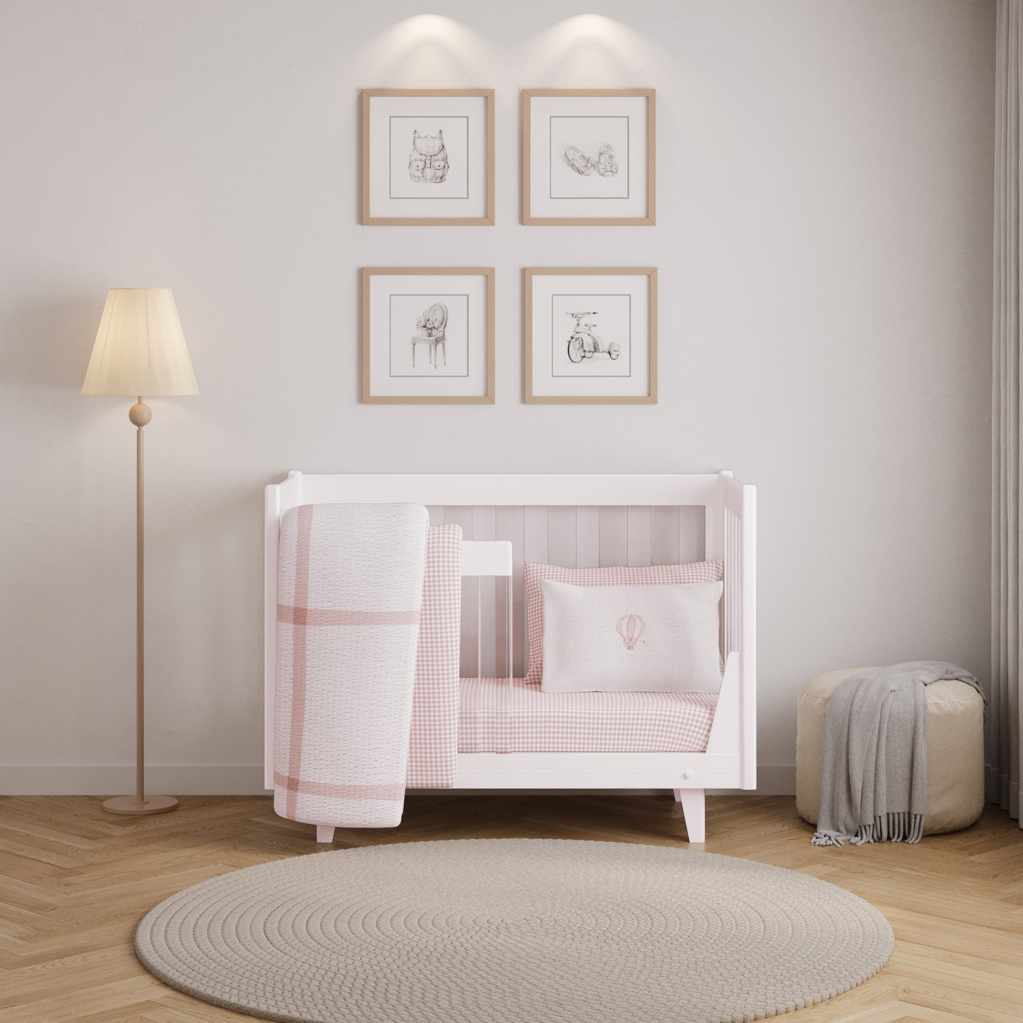 The Emma (Tea Rose) Single Bed